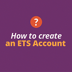 How to create an ETS Account